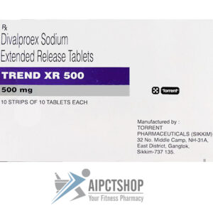 Buy Trend XR (Divalproex) 500 mg 100 tablet online - aipctshop.net