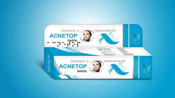 Clindamycin Topical 1% + Nicotinamide 4% (Acnetop Cream) – 20 gm