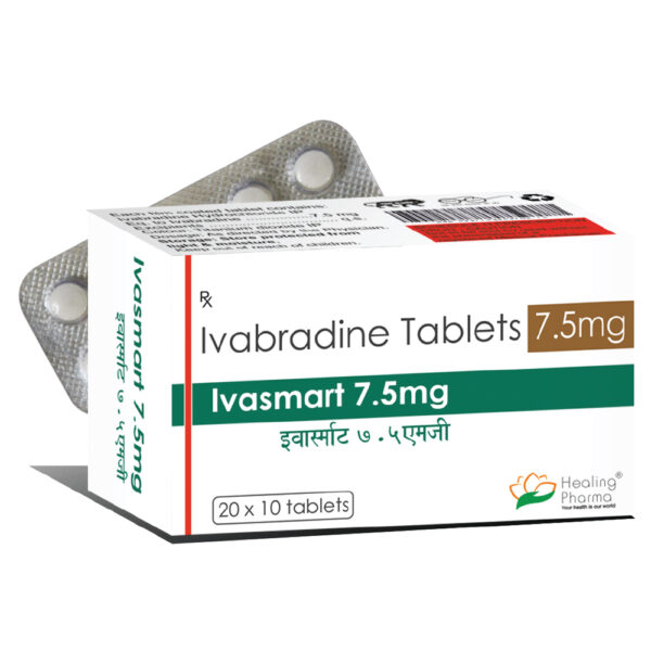 Ivabradine 7.5mg (Ivasmart 7.5) - 10 Tablets