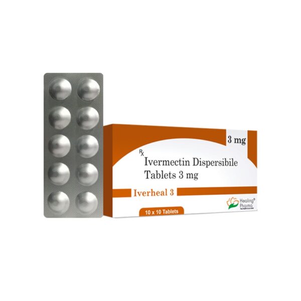 Ivermectin 3mg (Iverheal-3) - 10 tablets