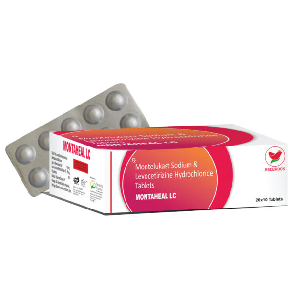 Montelukast 10mg + Levocetrizine 5mg (Montaheal LC) - 15 Tablets