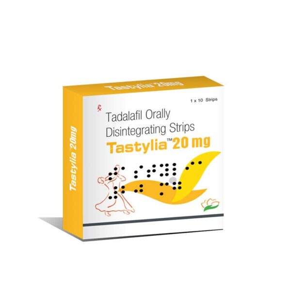 Tadalafil 20mg ODS (Tastylia 20 ODS) - 10  Strips