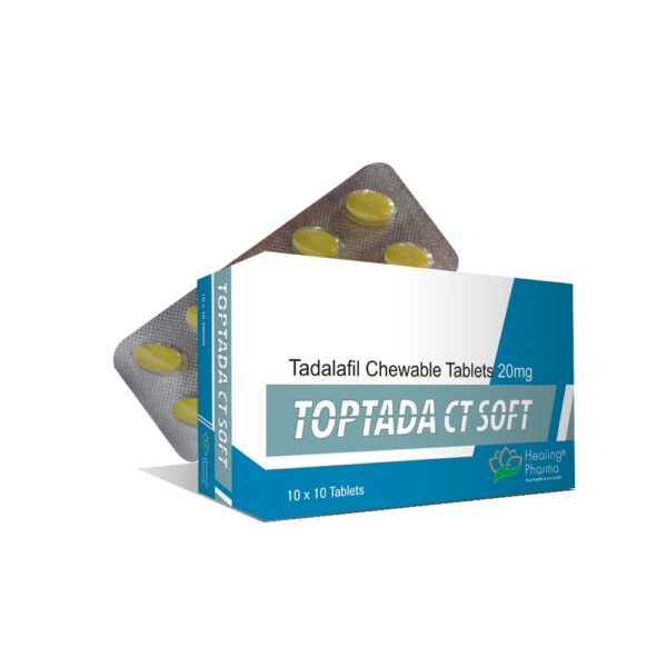 Tadalafil Soft 20mg (Toptada Soft) - 10 Tablets